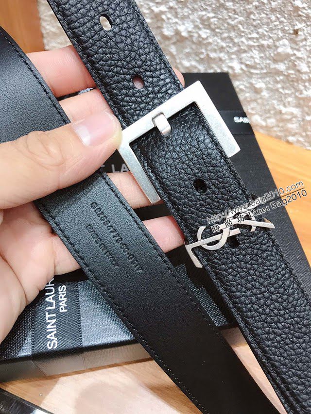 Saint Laurent女士皮帶 聖羅蘭2020新款YSL古金原版開模金扣腰帶  jjp1250
